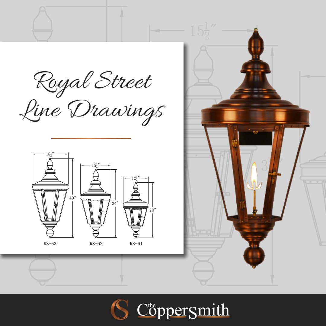 Royal Street Line Drawing