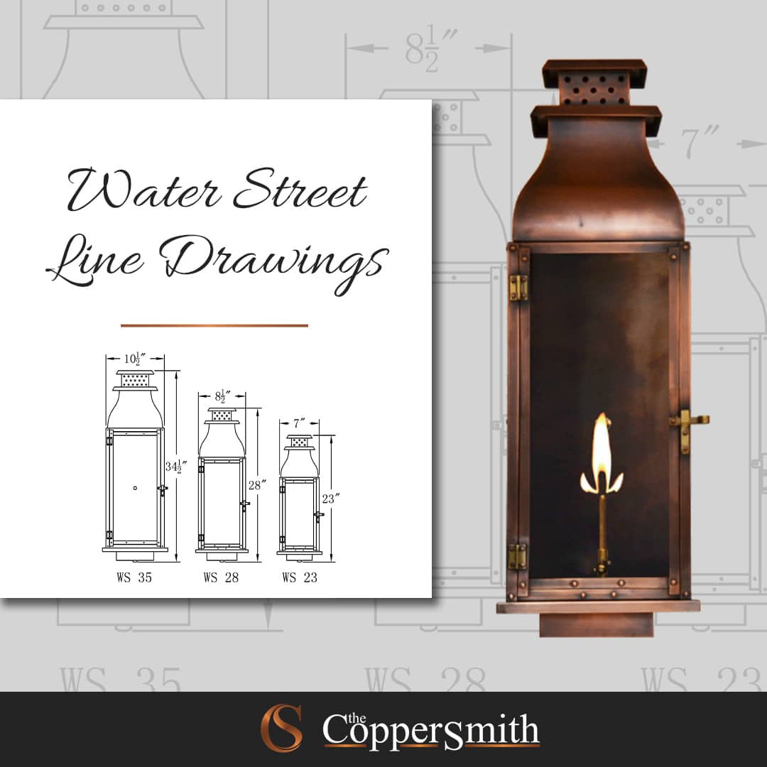 Water Street Line Drawing